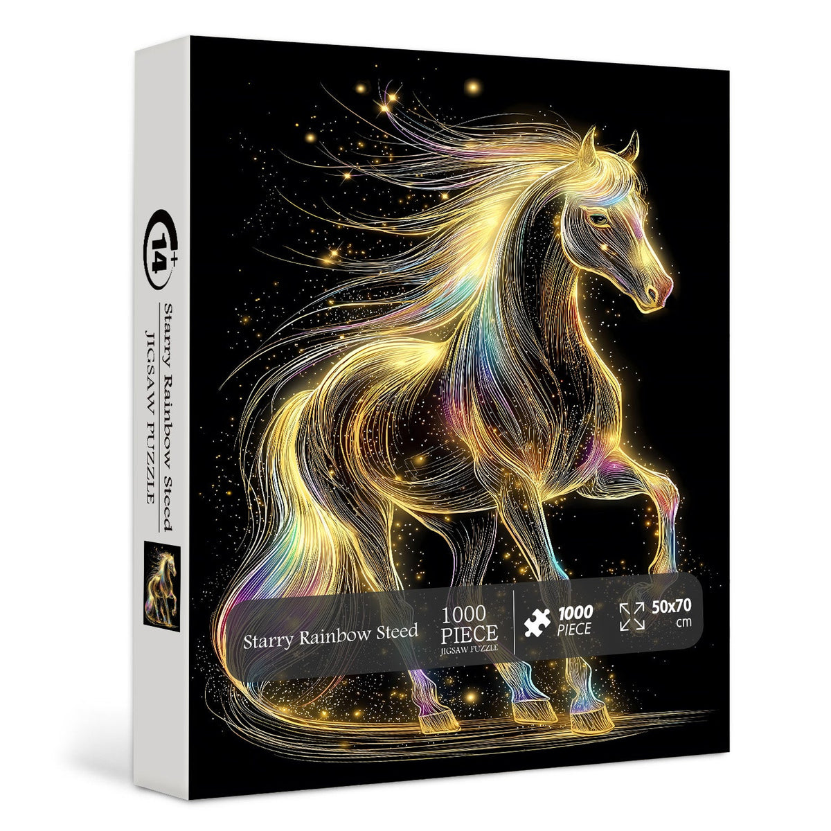 Starry Rainbow Steed Jigsaw Puzzle 1000 Pieces