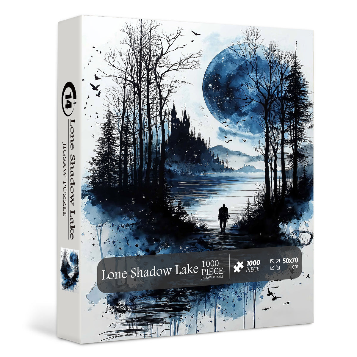 Lone Shadow Lake Jigsaw Puzzle 1000 Pieces