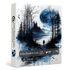 Lone Shadow Lake Jigsaw Puzzle 1000 Pieces