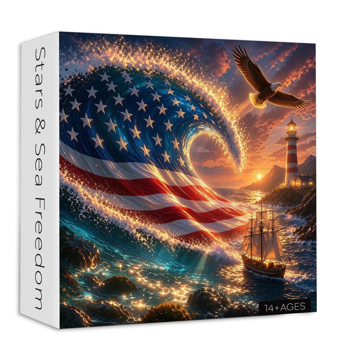 Puzzle Stelle e Libertà del Mare 1000 Pezzi