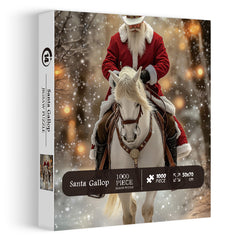 Santa Gallop Jigsaw Puzzle 1000 Pieces