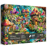 Flower Fairies Land Jigsaw Puzzle 1000 Pieces