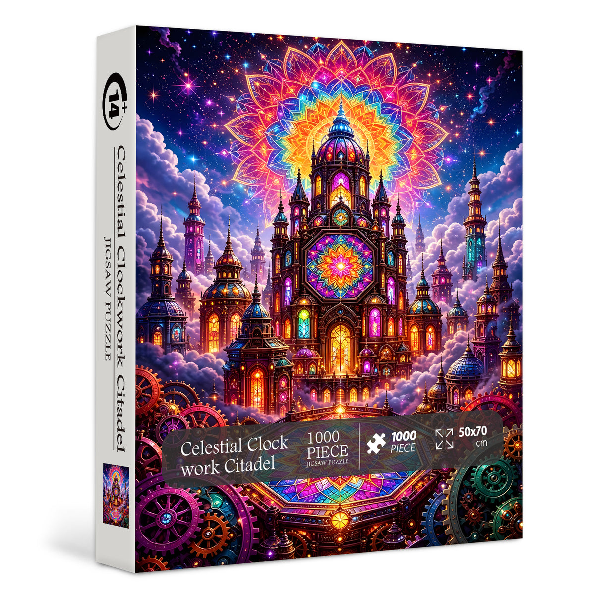 Celestial Clockwork Citadel Jigsaw Puzzle 1000 Pieces