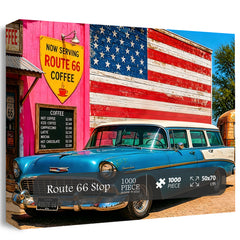 Route 66 Stop Jigsaw Puzzle 1000 Pieces