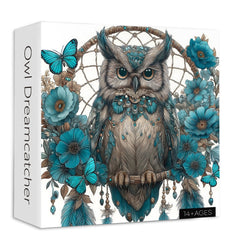 Owl Dreamcatcher Jigsaw Puzzle 1000 Pieces