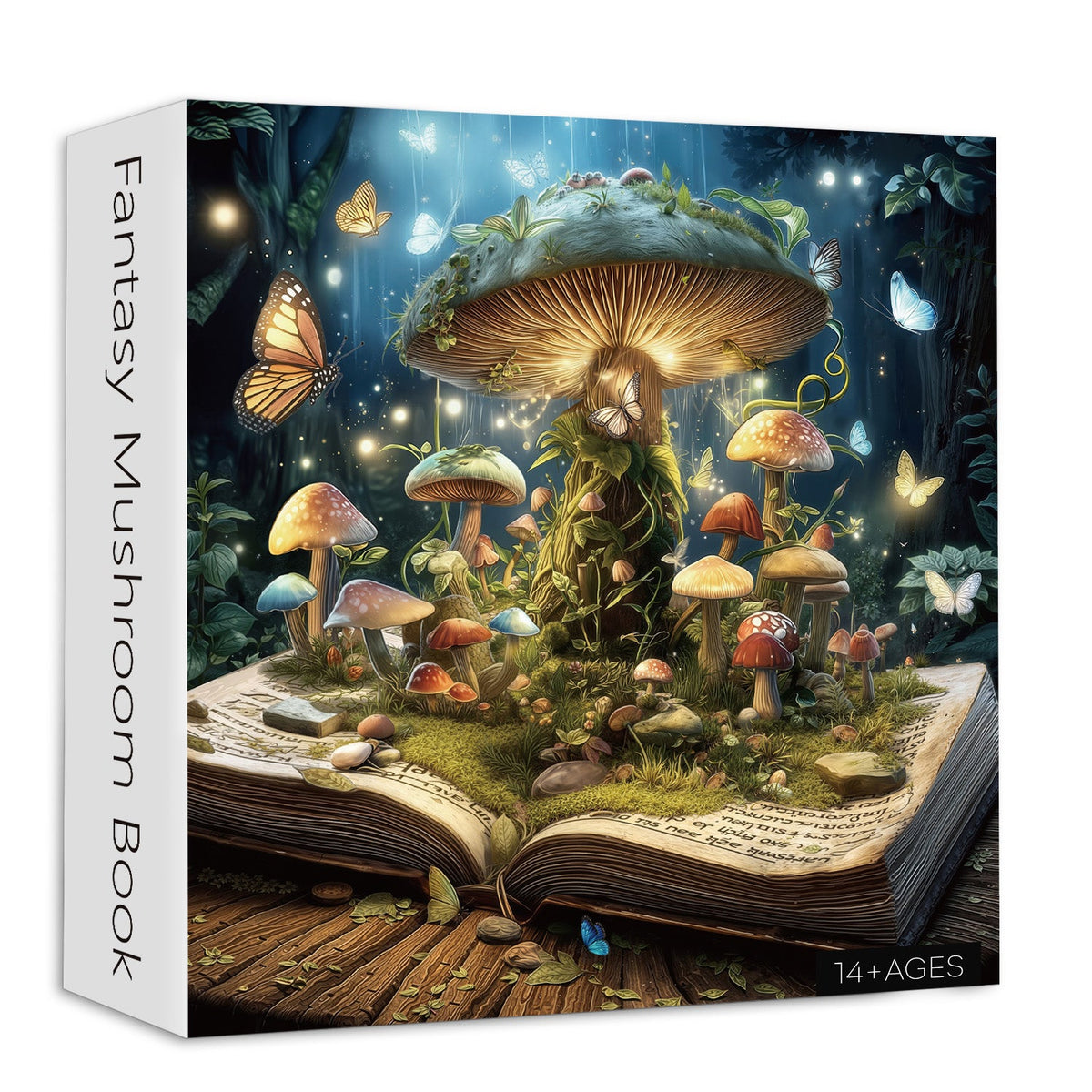 Fantasy Mushroom Book Jigsaw Puzzle 1000 Pieces