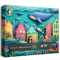 Oceanic Wonderland Jigsaw Puzzle 1000 Pieces