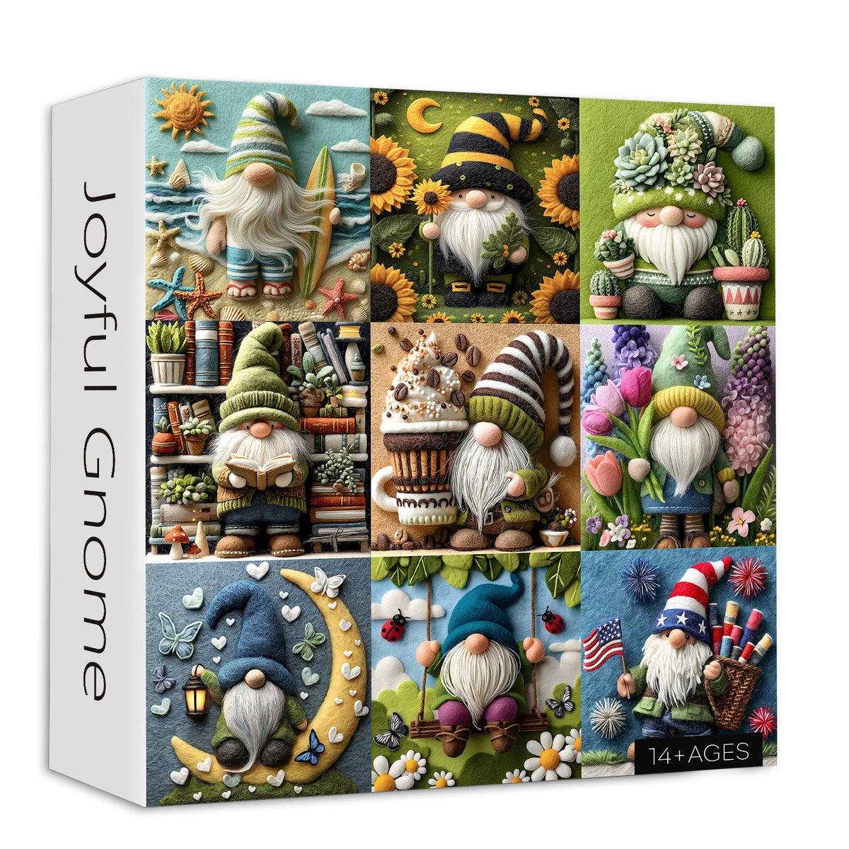 Puzzle de gnomo alegre, 1000 piezas