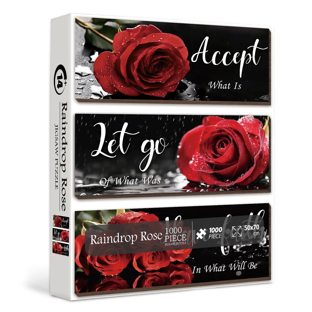 Raindrop rose puzzle puzzle 1000 pezzi