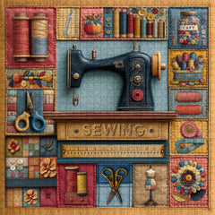 Sewing Craft Collection Jigsaw Puzzle 1000 Pieces