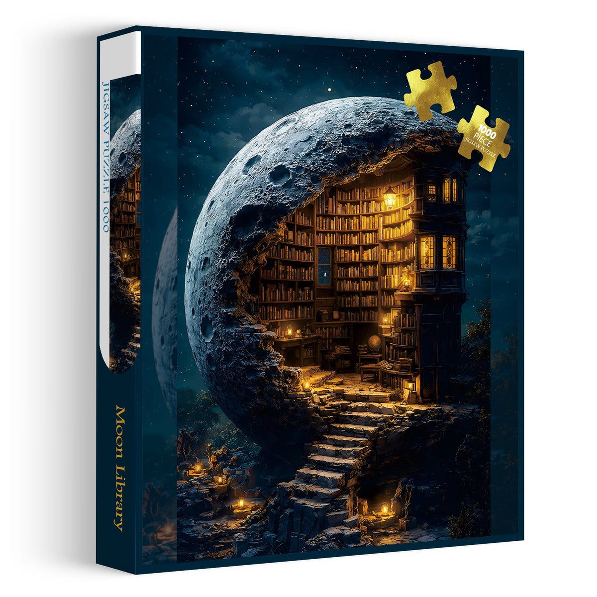 Moon Library Jigsaw Puzzle 1000 Pieces