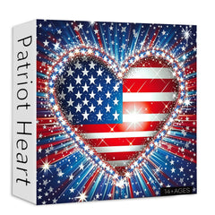 Patriot Heart Jigsaw Puzzle 1000 Pieces