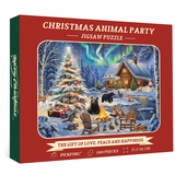 Christmas Animal Party Jigsaw Puzzles 1000 Pieces