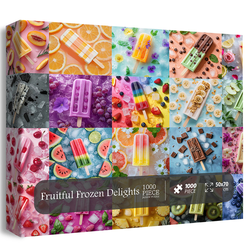 Fruitful Frozen Delights Jigsaw Puzzle 1000 Pieces