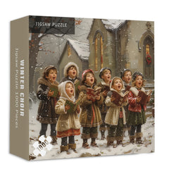 Chorale d'hiver puzzle 1000 pièces