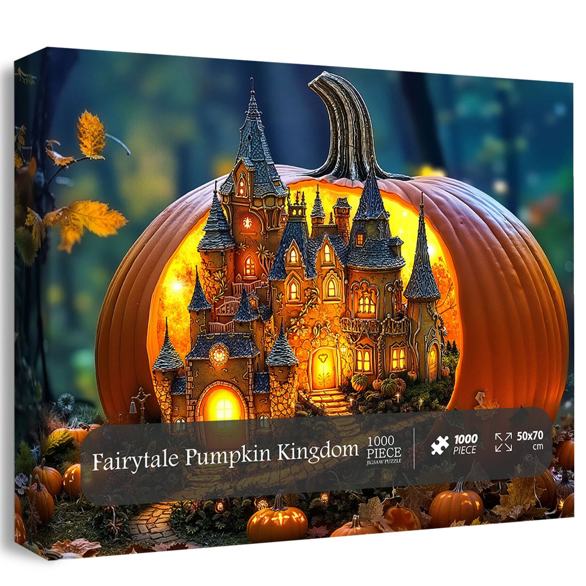 Fairytale Pumpkin Kingdom Jigsaw Puzzle 1000 Pieces