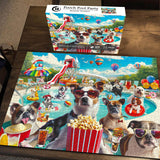 Pooch Pool Party Jigsaw Puzzles 1000 Pieces