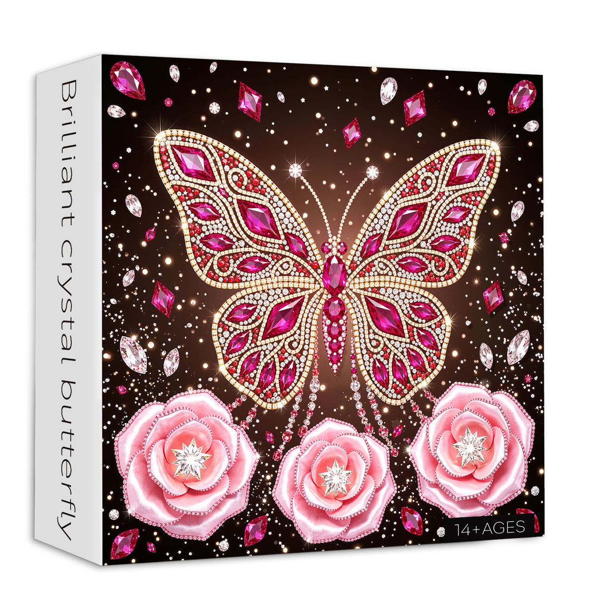 Puzzle papillon en cristal brillant 1000 pièces