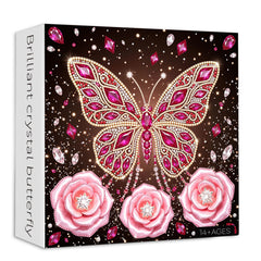 Puzzle papillon en cristal brillant 1000 pièces