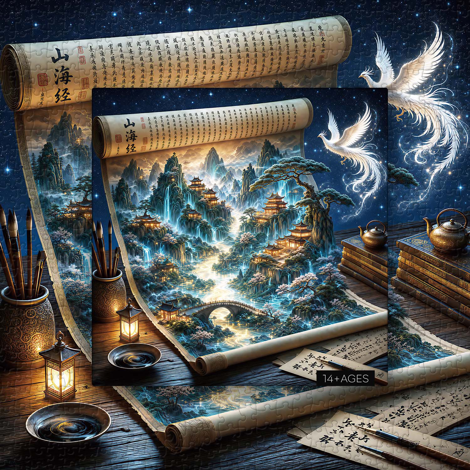 Ancient Scroll Jigsaw Puzzle 1000 Piece