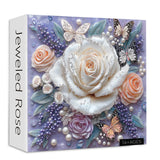 Jeweled Rose Jigsaw Puzzle 1000 Pieces