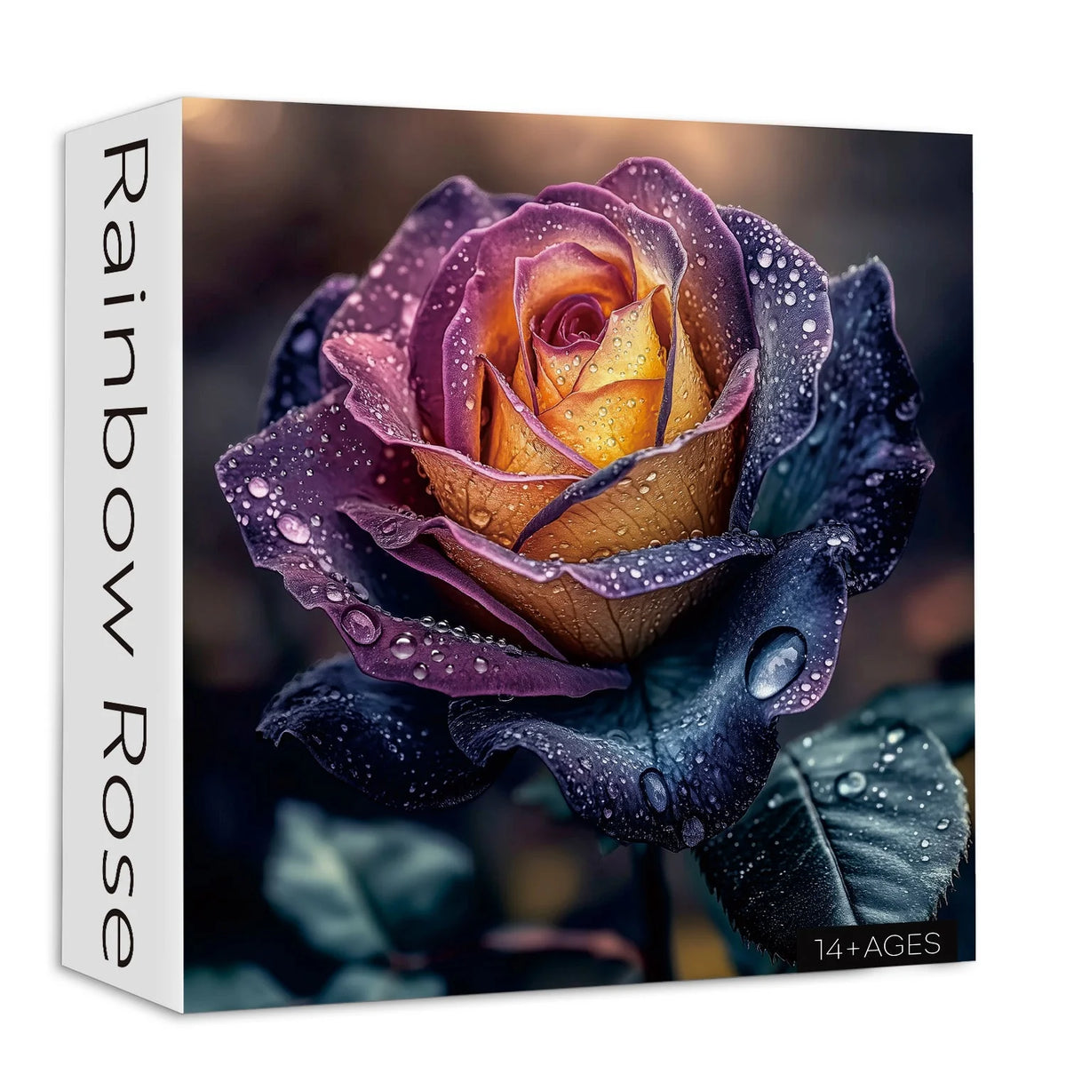 Regenbogen Rose Jigsaw Rätsel 1000 Stücke