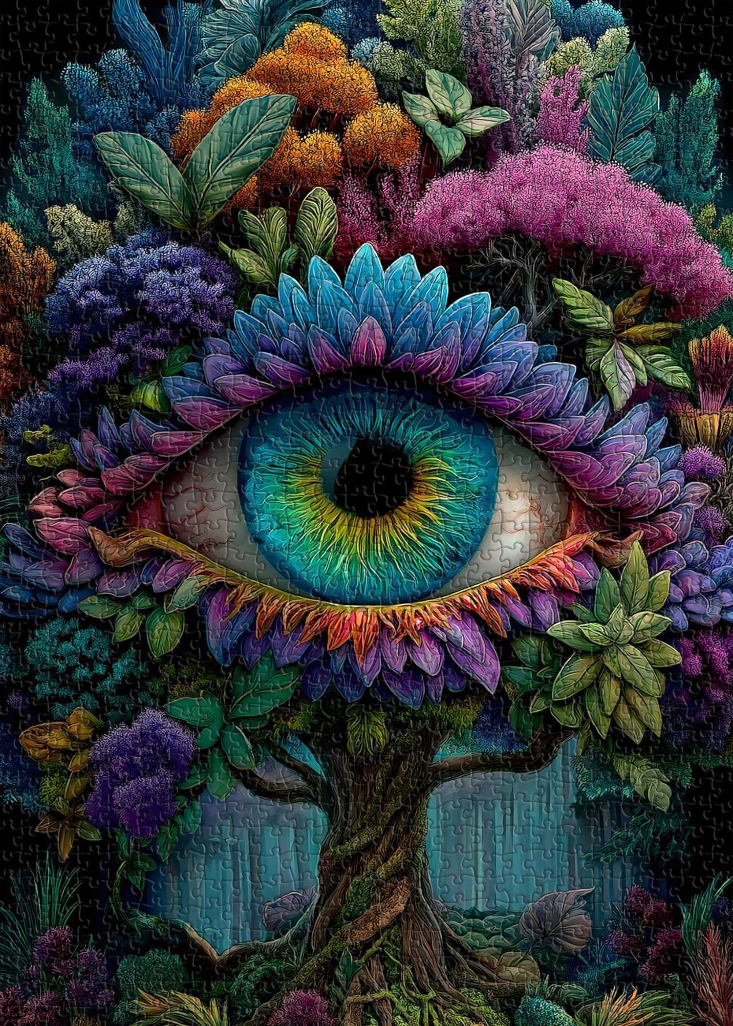 Plant Eyes Jigsaw Puzzle 1000 Pieces