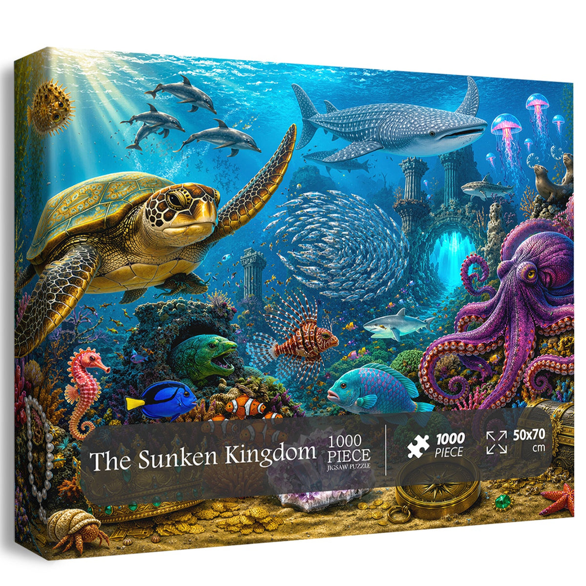 Puzzle del Regno Sommerso da 1000 pezzi
