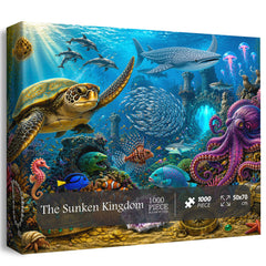 Puzzle del Regno Sommerso da 1000 pezzi