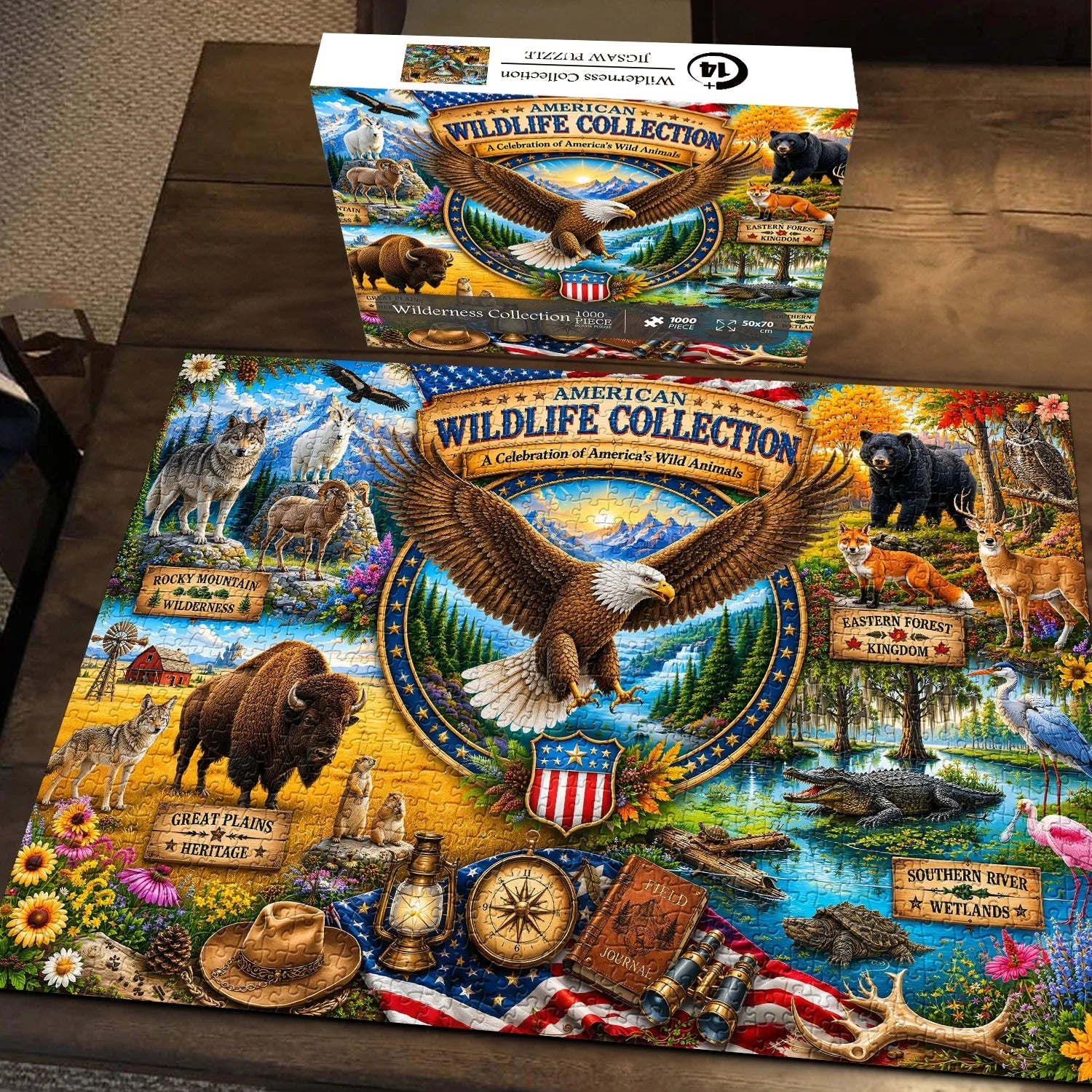 Wilderness Collection Puzzle 1000 Teile