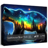 Luminous Bear Trek Jigsaw Puzzle 1000 Pieces