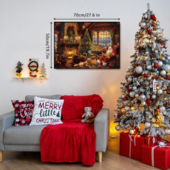 Accogliente Calendario Hearth Avvento puzzle puzzle 1000 pezzi