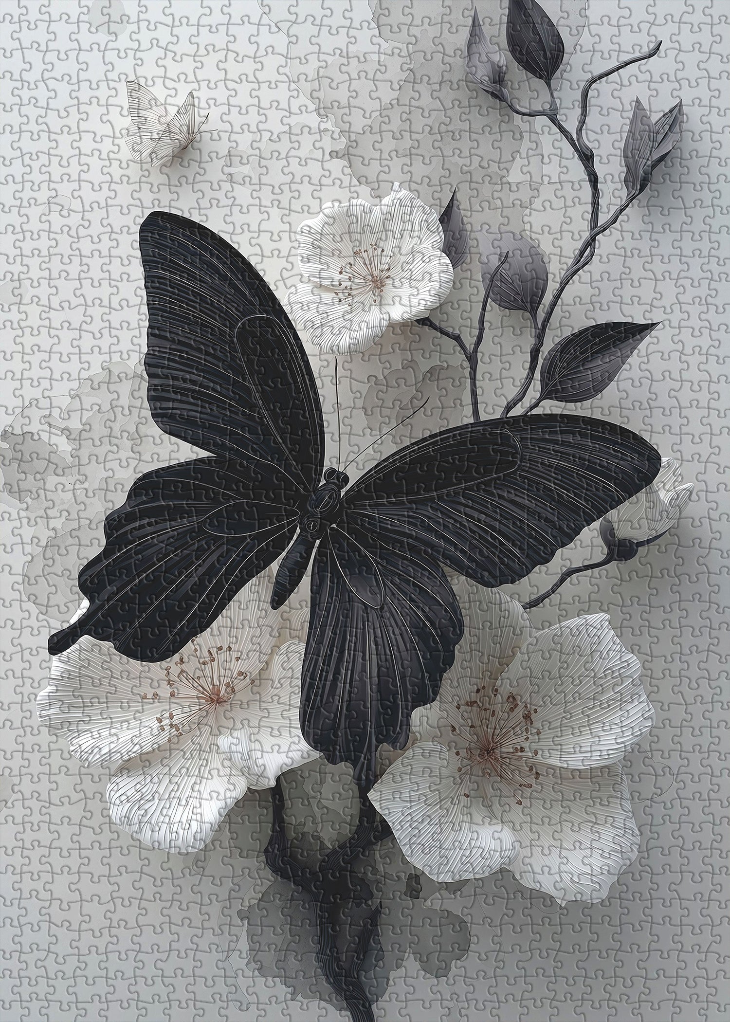 Puzzle con farfalla d'inchiostro, 1000 pezzi