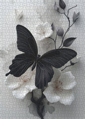 Puzzle con farfalla d'inchiostro, 1000 pezzi