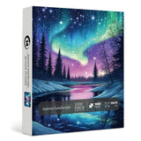 Aurora Landscape Jigsaw Puzzle 1000 Pieces