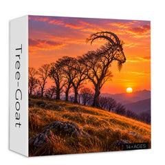 Baum-Ziege-Puzzle 1000 Teile