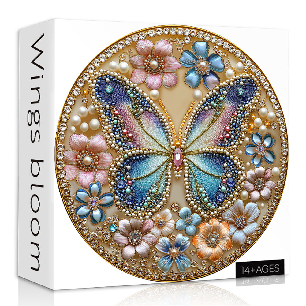 Wings Bloom Jigsaw Puzzle 1000 pezzi