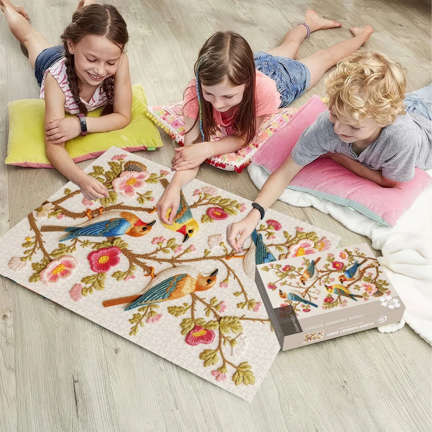 Garden Harmony Birds Puzzle 1000 Teile