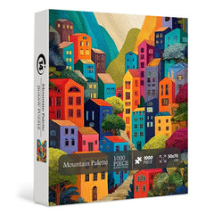 Bergpaletten-Puzzle 1000 Teile