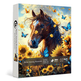 Horse Among Blossoms Jigsaw Puzzle 1000 Pieces