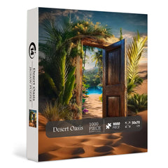 Desert Oasis Jigsaw Puzzle 1000 Pieces