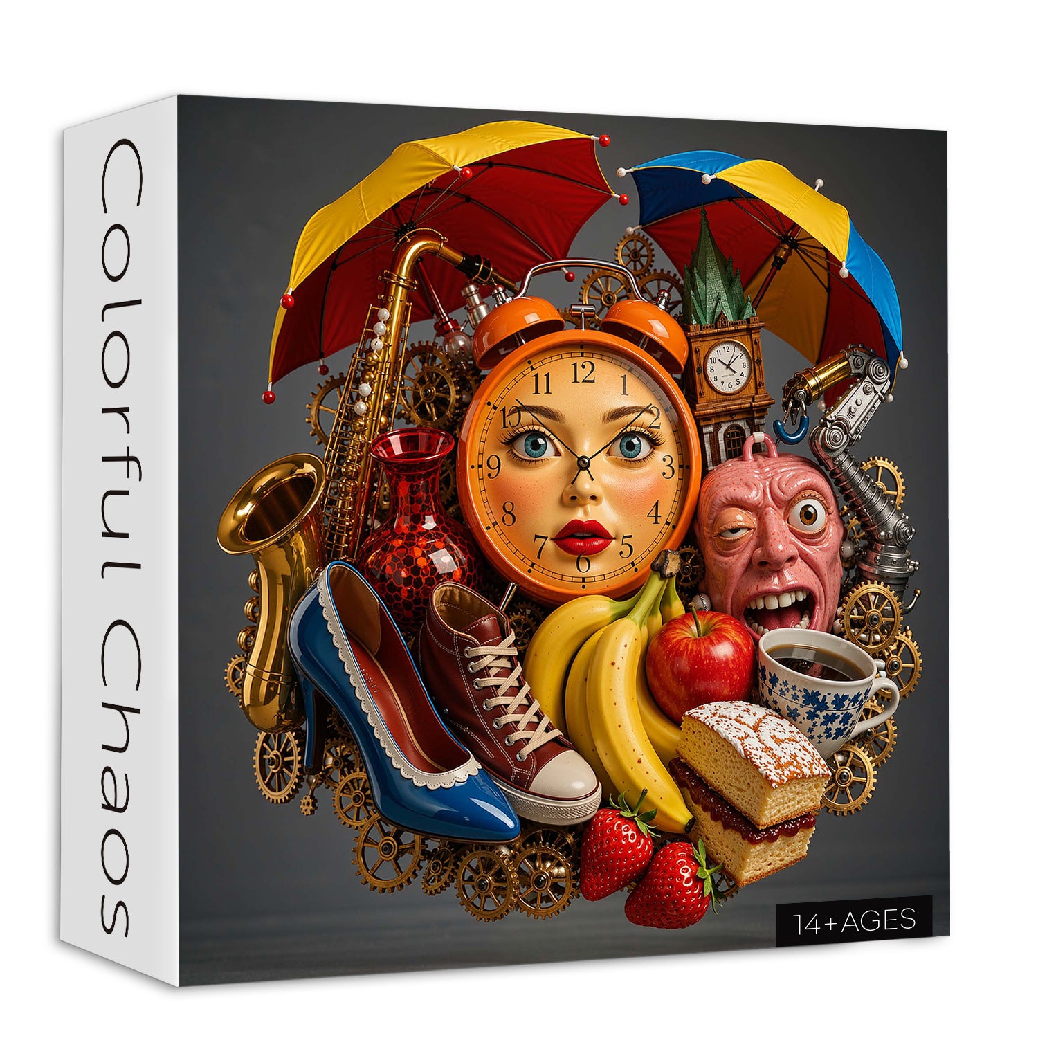 Colorful Chaos Jigsaw Puzzle 1000 Pieces
