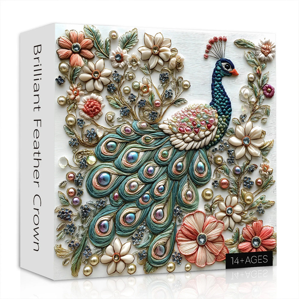 Brilliant Feather Crown puzzle puzzle 1000 pezzi