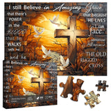 Amazing Grace Cross Jigsaw Puzzle 1000 Pieces