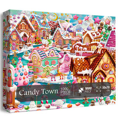 Candy Town Jigsaw Puzzle 1000 pezzi
