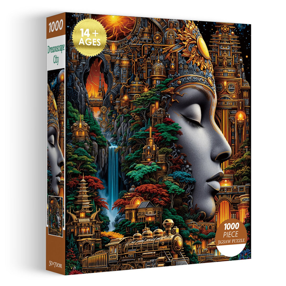 Dreamscape City Jigsaw Puzzle 1000 Pieces