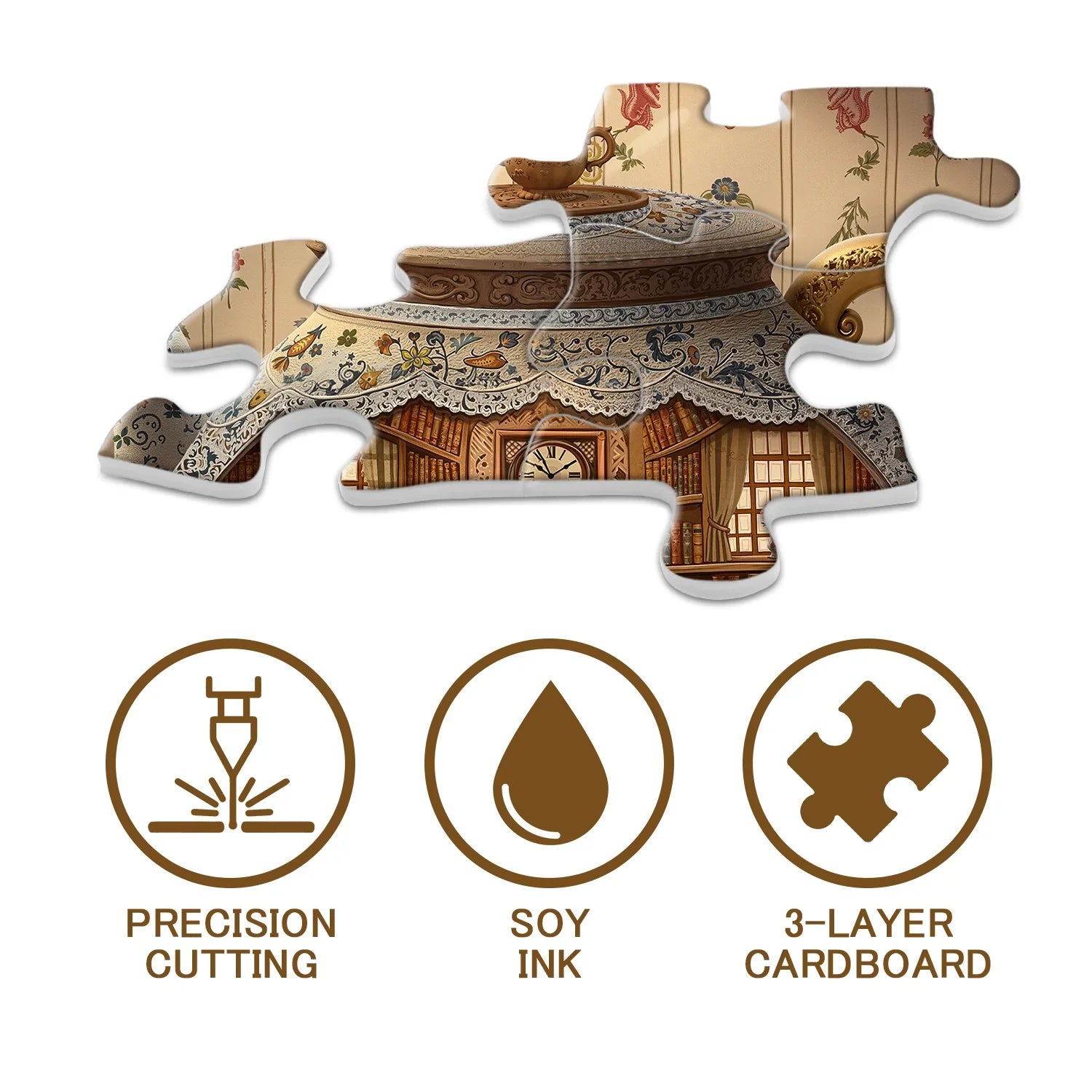 Accogliente puzzle a squarciale 1000 pezzi