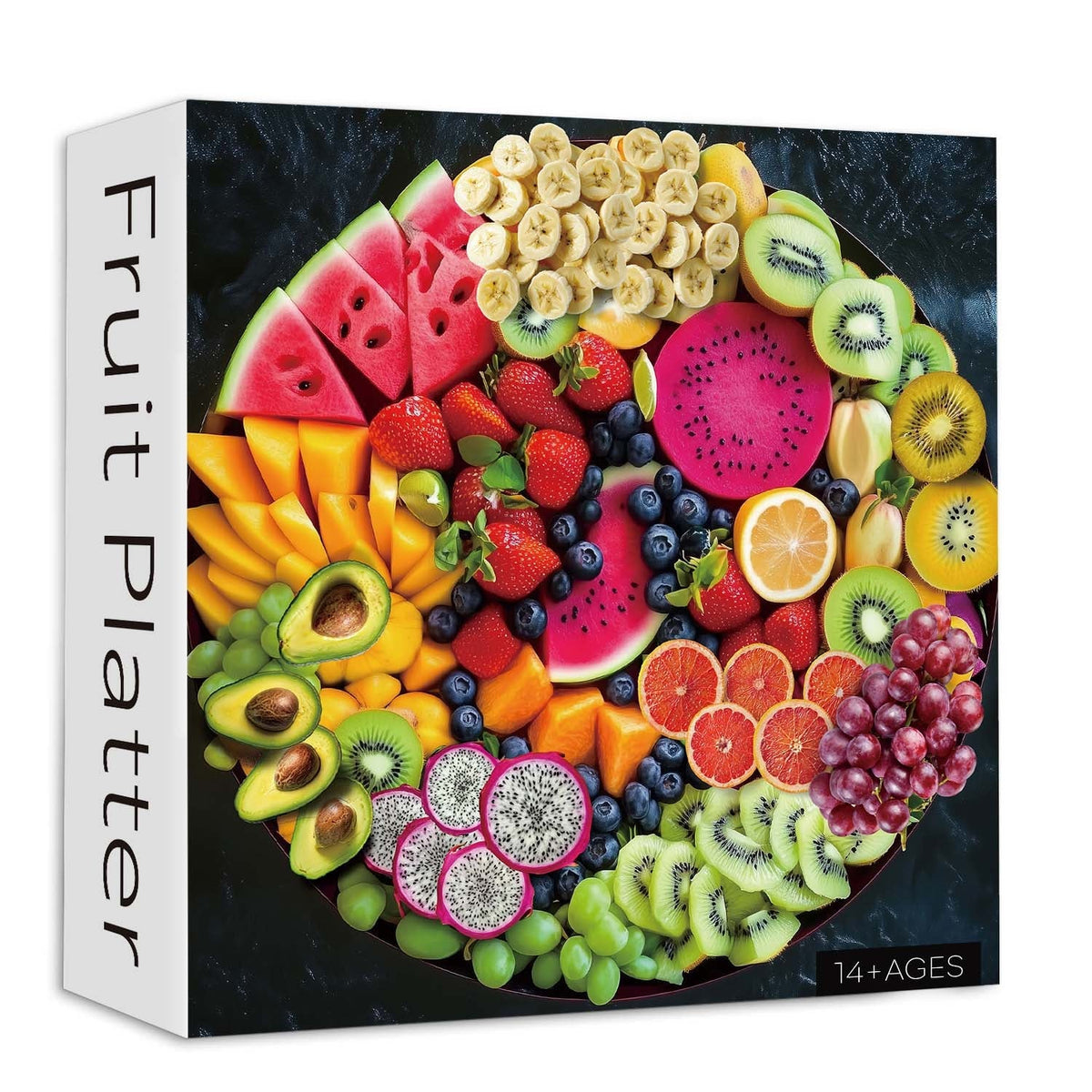 Puzzle piatto da frutto puzzle 1000 pezzi