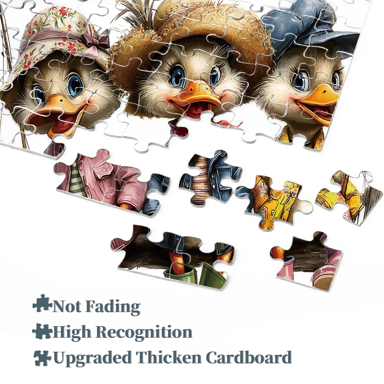 Duck Parade Jigsaw Puzzle 1000 Pieces