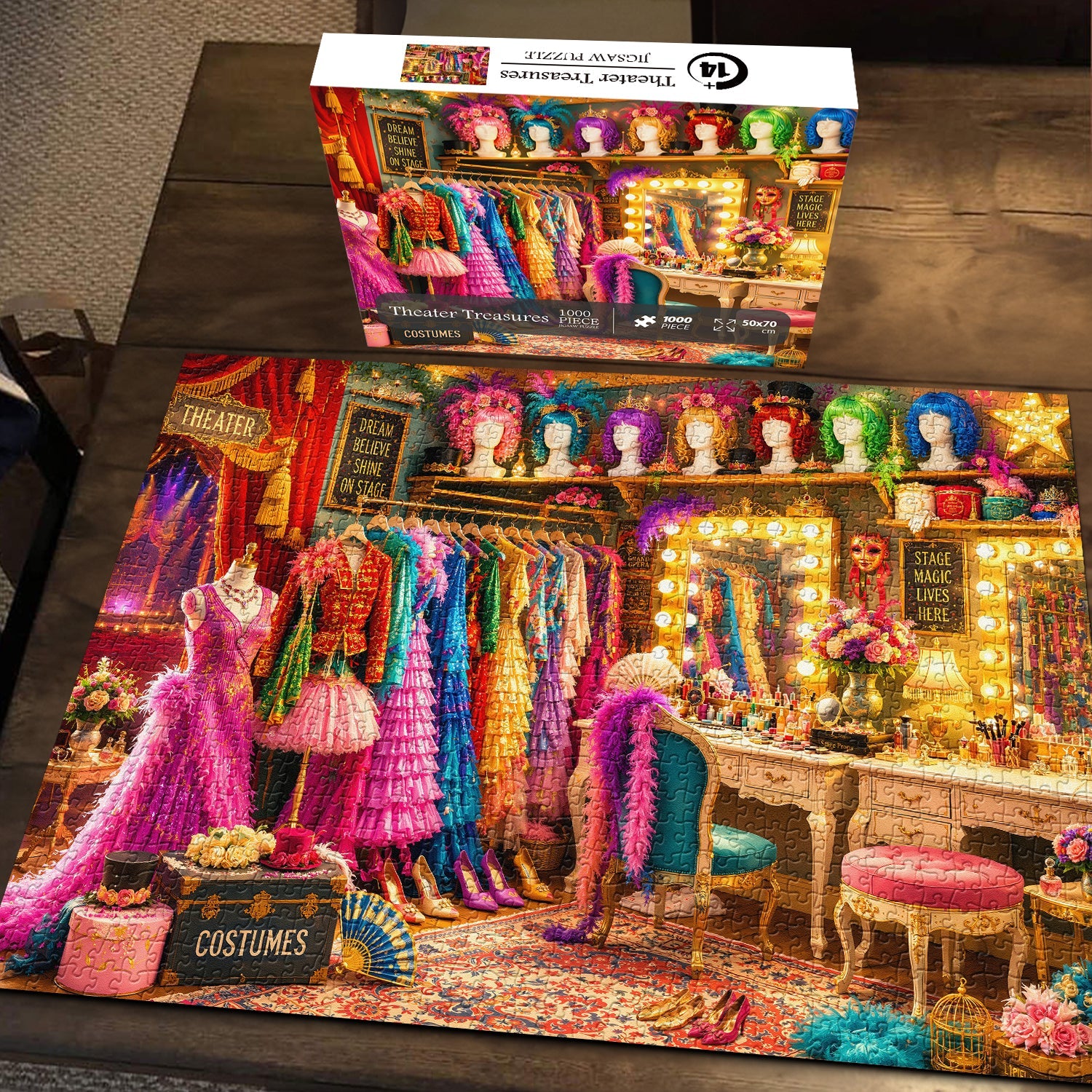 Theaterschätze igsaw Puzzle 1000 Teile